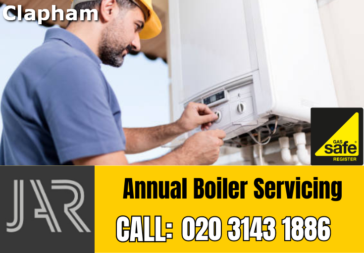 annual boiler servicing Clapham
