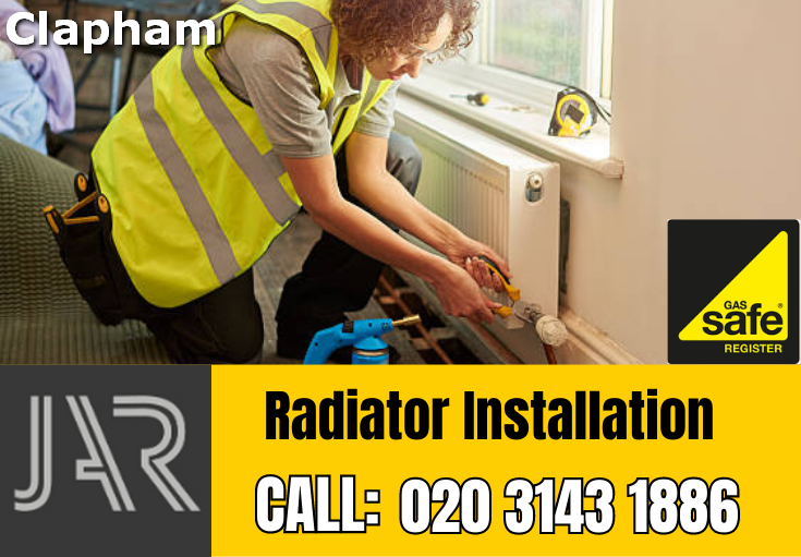 radiator installation Clapham